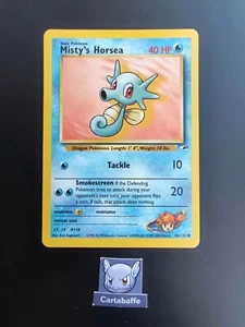Carte Pokémon Misty's Horsea 86/132 Gym Heroes Unlimited Wizards - Imagen 1 de 2