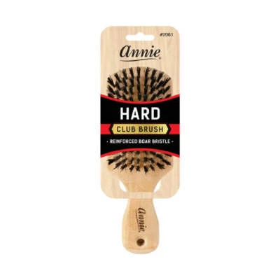 Annie Reinforced Boar & Nylon Bristle Hard Club Brush 2061 - Image 1 of 4