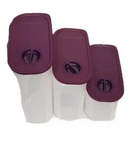 ★ Tupperware ★ Aufbewahrung ★ ZEITGENOSSEN ★ 320ml + 800ml + 1,25l ★ lila ★ NEU - Bild 1 von 3