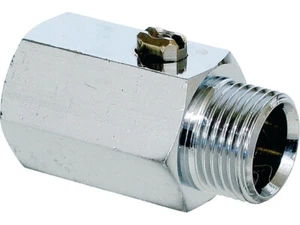 Mini-Kugelhahn mit Schraubenzieherbetätigung IGxAG 1/2'' - Bild 1 von 2