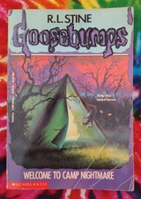 Welcome to Camp Nightmare #9 GOOSEBUMPS (R.L. Stine, 1993) Paperback Book
