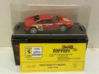 Ferrari 348 tb 8007 015 Die Cast Model 1/43 Bang - Immagine 1 di 2