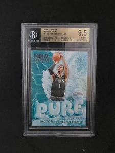 💎💥2024-25 Panini NBA Hoops Pure Players Victor Wembanyama #9 Spurs 💥💎 - Imagen 1 de 3