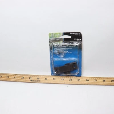 (1 peça) trava de faixa Prime-Line para janelas deslizantes verticais e horizontais F 2596   - Imagem 1 de 4