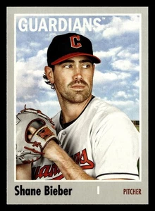 Shane Bieber 2024 Topps Archives #155 Cleveland Guardians *247 - Picture 1 of 2