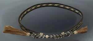 Vintage Horse Hair Cowboy Hat Band - Picture 1 of 7