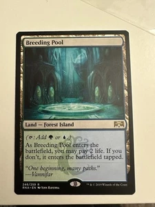 MTG: Breeding Pool (Near Mint) - Ravnica Allegiance #246/259 Regular Rare - Picture 1 of 1