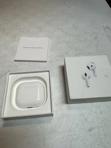 Apple AirPods 4th Generation ANC Active Noise Cancelling In-Ear Earphones A222 - Picture 1 of 12