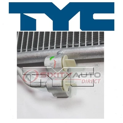 TYC AC Condenser for 2012-2017 BMW 650i 4.4L V8 AC Air Conditioning Heating ha Foto 1 de 4