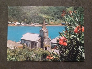 Amakusa Kumamoto Church and Lake Vintage Postcard - Picture 1 of 2