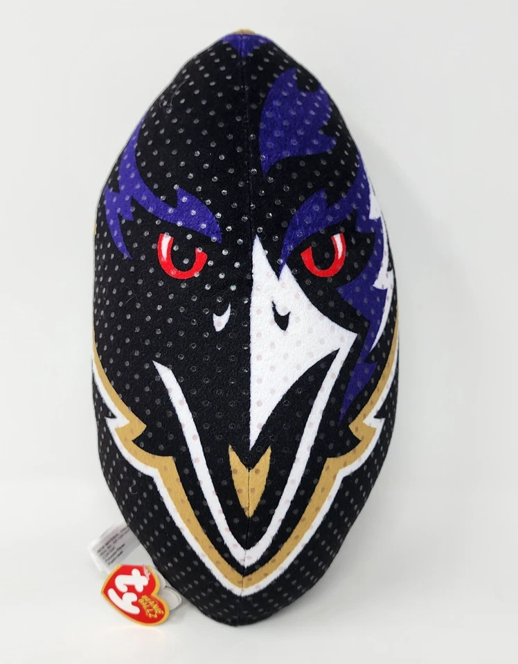 Baltimore Ravens Soft Plush NFL Football - Sport Stuffed Toy by Ty (38771)