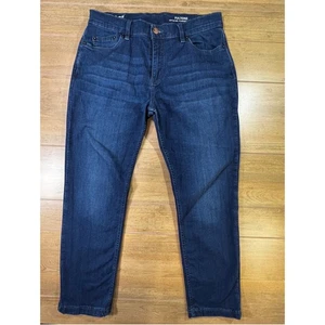 Jeans Mugsy Fultons uomo lavaggio scuro slim fit stile FLX3NFU 35x30 (28,5) - Foto 1 di 9
