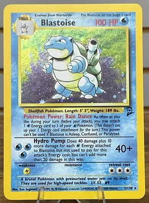 Blastoise 002/130 Base Set 2 Holo - Image 1 of 2