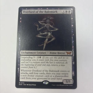 Overlord of the Balemurk casi nuevo Duskmourn: House of Horror Mythic Magic The Gathering 113 Inmending - Imagen 1 de 10