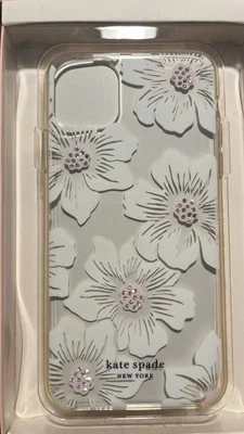 全新 Kate Spade Defensive 保护壳 苹果 iPhone 11 Pro Max 6.5" Hollyhock 花卉  — 第 1/2 张图片