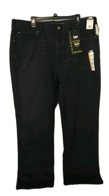 Lee Masculino Extreme MVP Movimento Relaxado Reto Vintage Preto 44 x 32 Grande e Alto - Imagem 1 de 4
