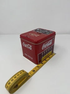 Retro Coca Cola Bottle Tin Metal Box Item C1456 Made in 2000 Great Condition - Picture 1 of 3