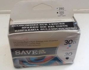 Kodak 30CL & 30B Ink Cartridge Combo Pack Genuine New Black Tri-Colour 30 Colour - Picture 1 of 2
