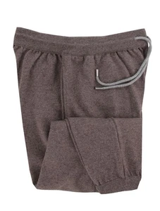 Svevo Parma Brown Solid Cashmere Sweatpants - (SV75236) - Picture 1 of 4