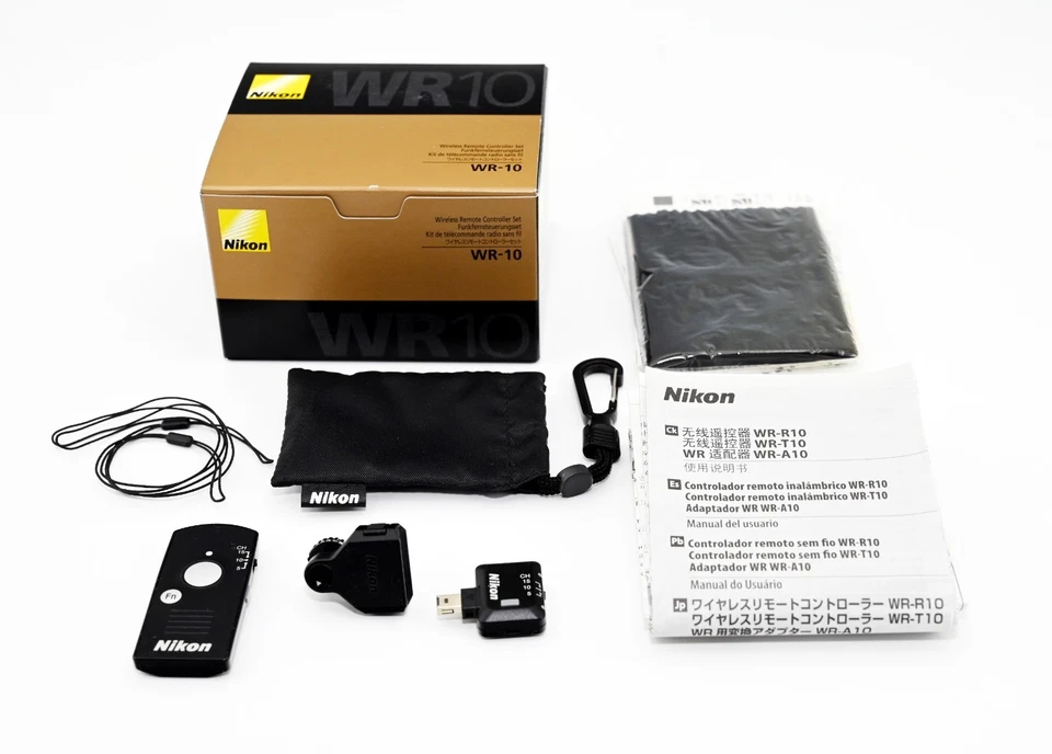 Nikon Wireless Remote Control Set WR-10 Kit WR-T10 WR-R10 WR-A10 Genuine Japan - Image 1 of 4