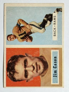 1957 Topps #143 Jim Cason DP RC (VG) - Picture 1 of 2