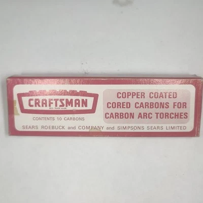 Craftsman 3/8" Copper Coated Cored Carbons for Carbon Arc Torches - Image 1 of 3