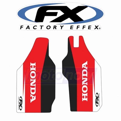 Factory Effex Lower Fork Guard Graphic for 2003-2007 Honda CR85R - Graphics gz - Image 1 of 4