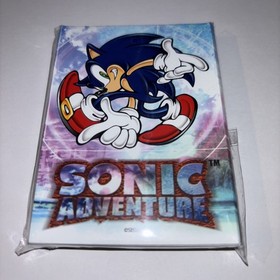 IN HAND!  SONIC ADVENTURE LIMITED RUN TRADING CARD SLEEVES SEGA DREAMCAST PACK