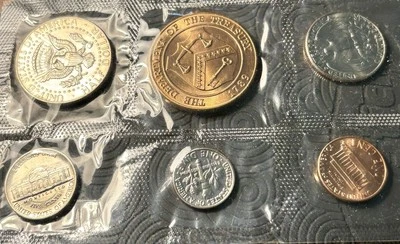 1985 United States Mint Uncirculated Coin Set Danver - Image 1 of 4