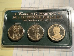 2011,2011,2014,2016 P/D/S Presidential Dollar 12 Coin Set Unc & Proof $1 - Picture 1 of 5