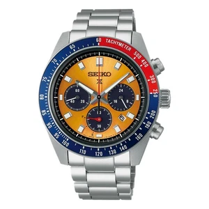 Prospex Speedtimer Pogue 41.4 MM Solar Orange Dial Watch Quartz Watch-gift box - Bild 1 von 8