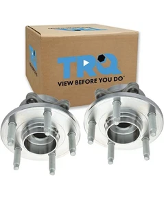 TRQ 2pc Rear Wheel Bearing Hub Assembly for Ford Edge Flex Taurus Interceptor - Picture 1 of 6