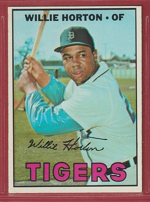 1967 Topps #465 Willie Horton	- Detroit Tigers - Set Break - 435🔥⚾🔥 - Image 1 of 1