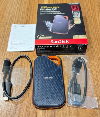 SanDisk Extreme PRO 2TB Portable SSD (SDSSDE81-2T00-G25) 2000mb/s No1 - Image 1 of 4