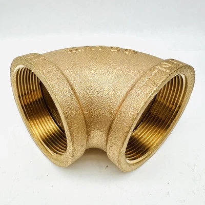 Matco-Norca 2" FPT Brass 90° Elbow, Lead-Free - Image 1 of 4