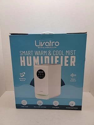 6L Smart Warm & Cool Mist Humidifier for Bedroom, Top Fill,Alexa & App Control,6 - Image 1 of 3