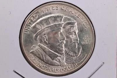 1924 Huguenot-Walloon Tercentenary, Silver Commemorative Half Dollar.#23081968 - Image 1 of 2