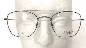 TLG NU038 C03 Designer Matt Silber Titan Brille Brillengestell 54-21-145 - Neu ohne Etikett - Bild 1 von 2