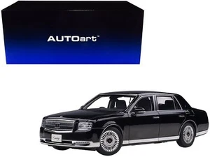 Toyota Century RHD (Right Hand Drive) Black 1/18 Model Car by Autoart - Picture 1 of 5