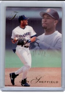 1993 Fleer Flair Gary Sheffield Florida Marlins #54