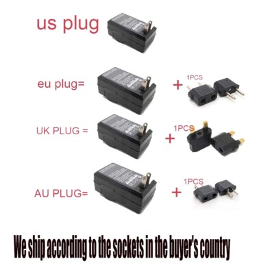 Настенное зарядное устройство для аккумулятора для Konica Minolta NP-400 NP400 A2 Dynax 5D 7D Maxxum 5D 7D - Изображение 1 из 4