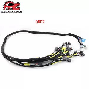 D & B-series Tucked Engine Wire Harness For 1992-00 Civic Integra B16 B18 D16 - Picture 1 of 6