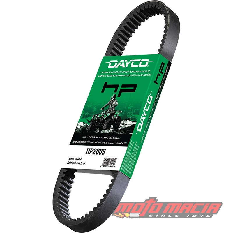 DAYCO  HP ATV BELT Kawasaki KAF 540 Mule 2030 KAF 540 Mule 2010 KAF 540 Mule — 第 1/1 张图片