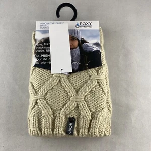 ROXY Cable Knit Winter Collar w/ Hydrosmart Technology, O/S - Parchment (TEE0) - Picture 1 of 8
