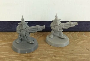 x2 Warhammer 40k Space Orks Ork Grots Gretchins Mob - Picture 1 of 2