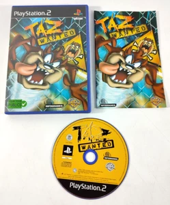 Jeu Playstation 2 PS2 VF Taz Wanted avec notice Envoi rapide et suivi - Picture 1 of 2