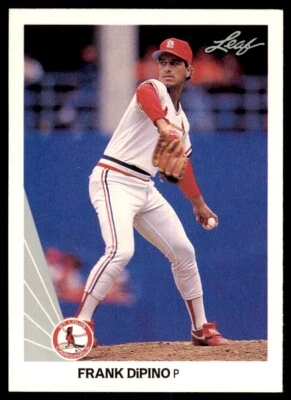 1990 Leaf Frank DiPino St. Louis Cardinals #103 - Image 1 of 2