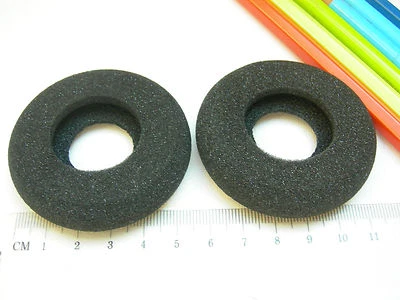 2 Ohrpolster aus Schaumstoff Ø 58 mm passend an Plantronics H101