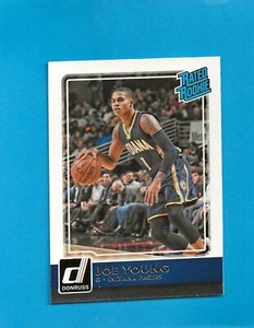 2015-16 Donruss Basketball Rated Rookie #203 Joe Young RC Indiana Pacers