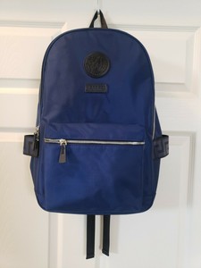navy blue versace backpack